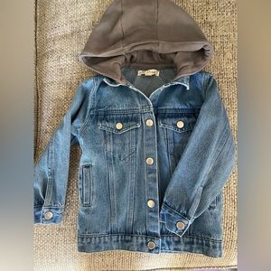 Little James toddler boy denim jacket 18-24 months